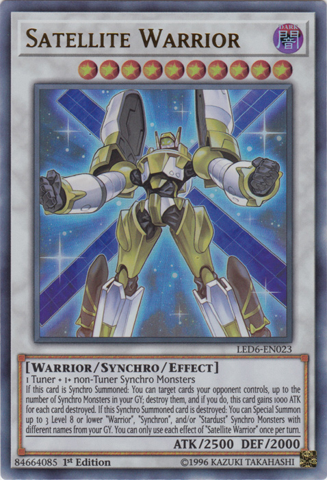 Satellite Warrior [LED6-EN023] Ultra Rare | Jomio and Rueliete's Cards and Comics