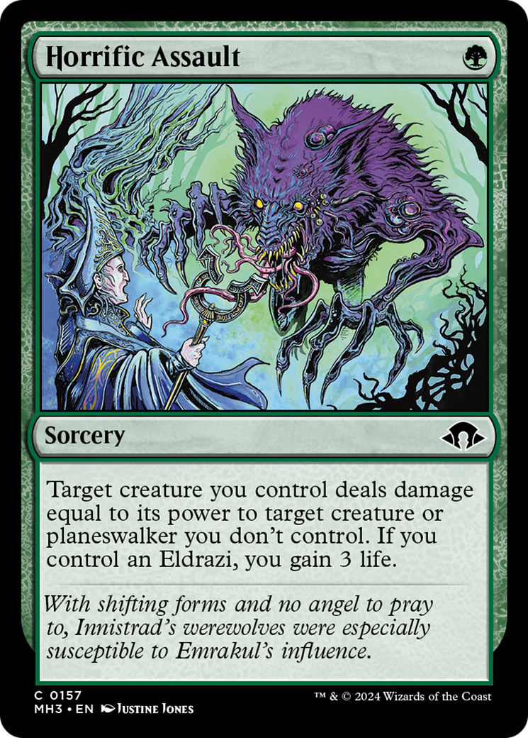 Horrific Assault [Modern Horizons 3] | Jomio and Rueliete's Cards and Comics