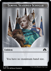 Tamiyo, Seasoned Scholar // Energy Reserve Double-Sided Token [Modern Horizons 3 Tokens] | Jomio and Rueliete's Cards and Comics