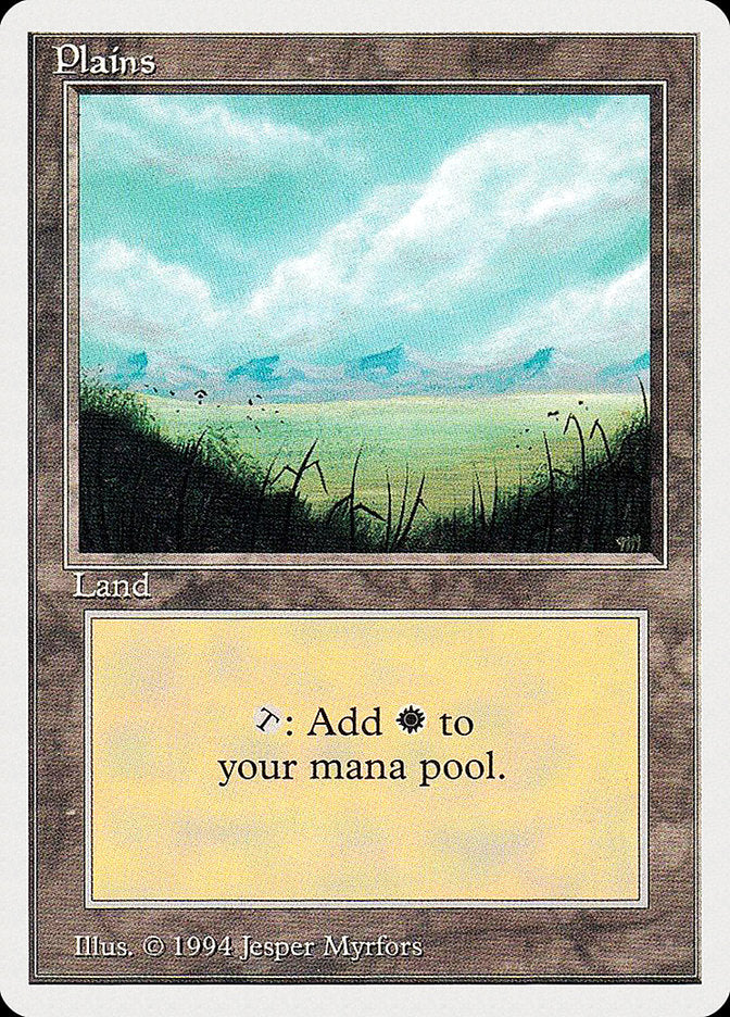 Plains (292) [Summer Magic / Edgar] | Jomio and Rueliete's Cards and Comics