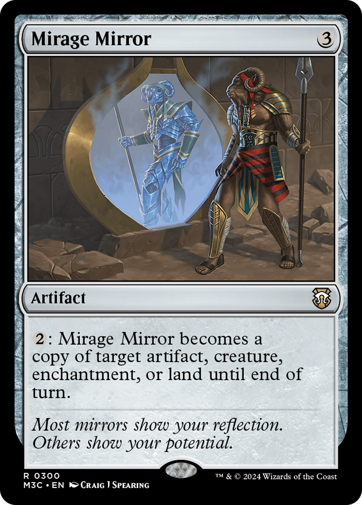 Mirage Mirror (Ripple Foil) [Modern Horizons 3 Commander] | Jomio and Rueliete's Cards and Comics