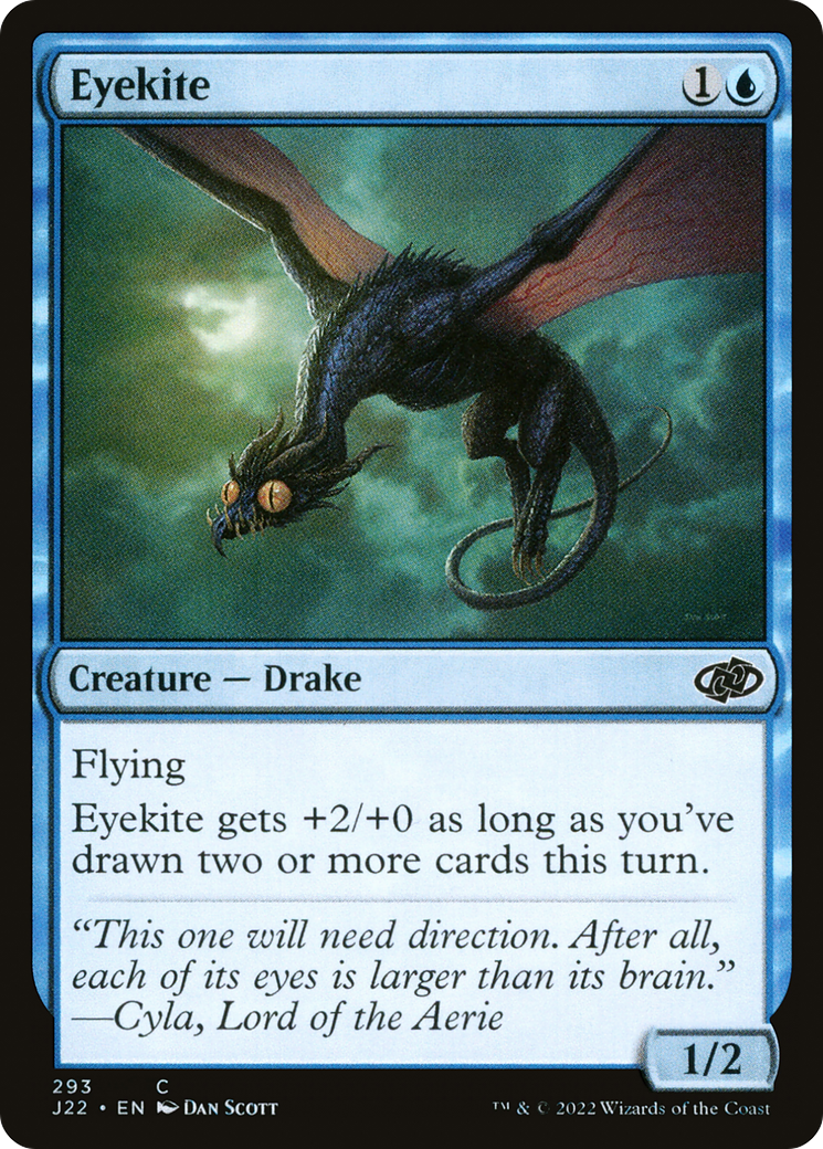 Eyekite [Jumpstart 2022] | Jomio and Rueliete's Cards and Comics