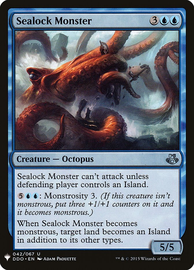 Sealock Monster [Mystery Booster] | Jomio and Rueliete's Cards and Comics