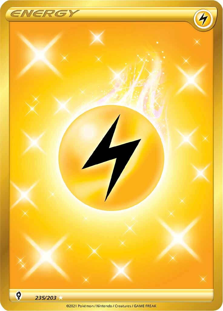 Lightning Energy (235/203) [Sword & Shield: Evolving Skies] | Jomio and Rueliete's Cards and Comics