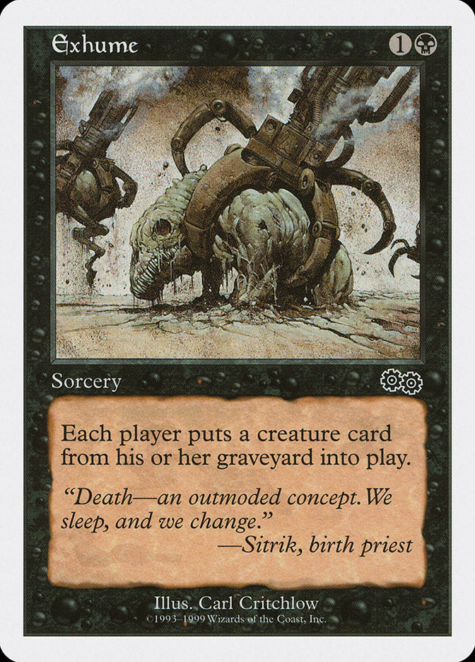 Exhume [Battle Royale] | Jomio and Rueliete's Cards and Comics
