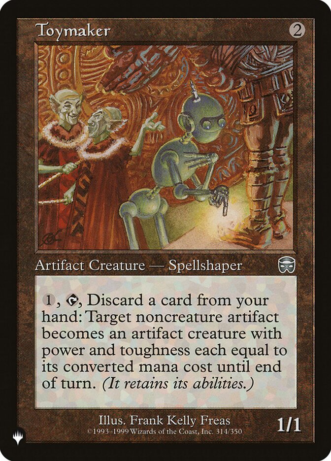 Toymaker [The List] | Jomio and Rueliete's Cards and Comics
