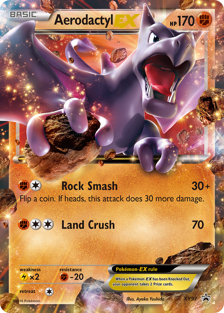 Aerodactyl EX (XY97) [XY: Black Star Promos] | Jomio and Rueliete's Cards and Comics