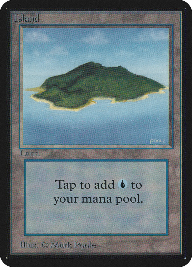 Island (289) [Alpha Edition] | Jomio and Rueliete's Cards and Comics