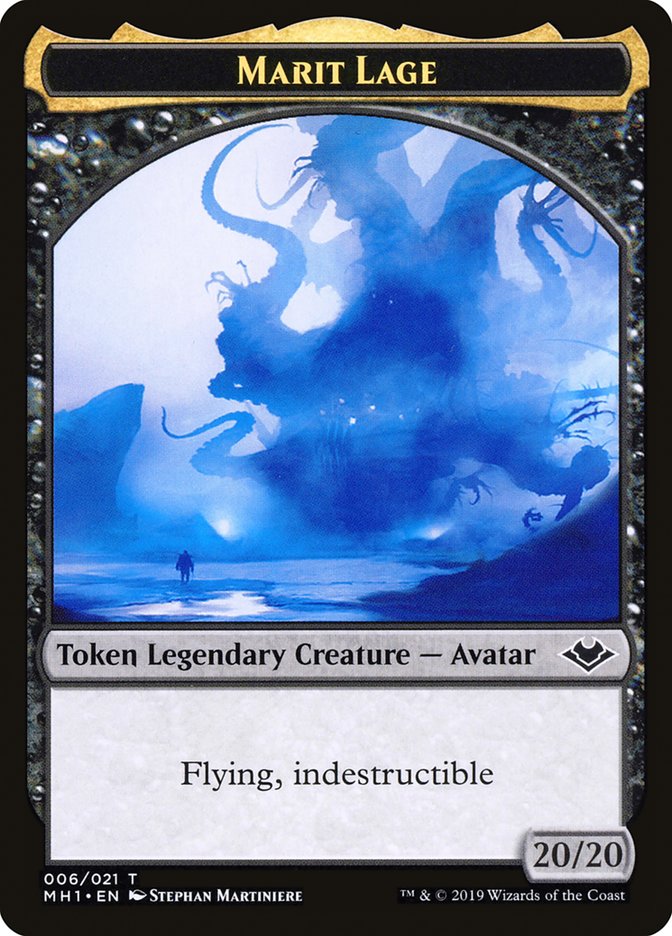 Marit Lage Token [Modern Horizons Tokens] | Jomio and Rueliete's Cards and Comics