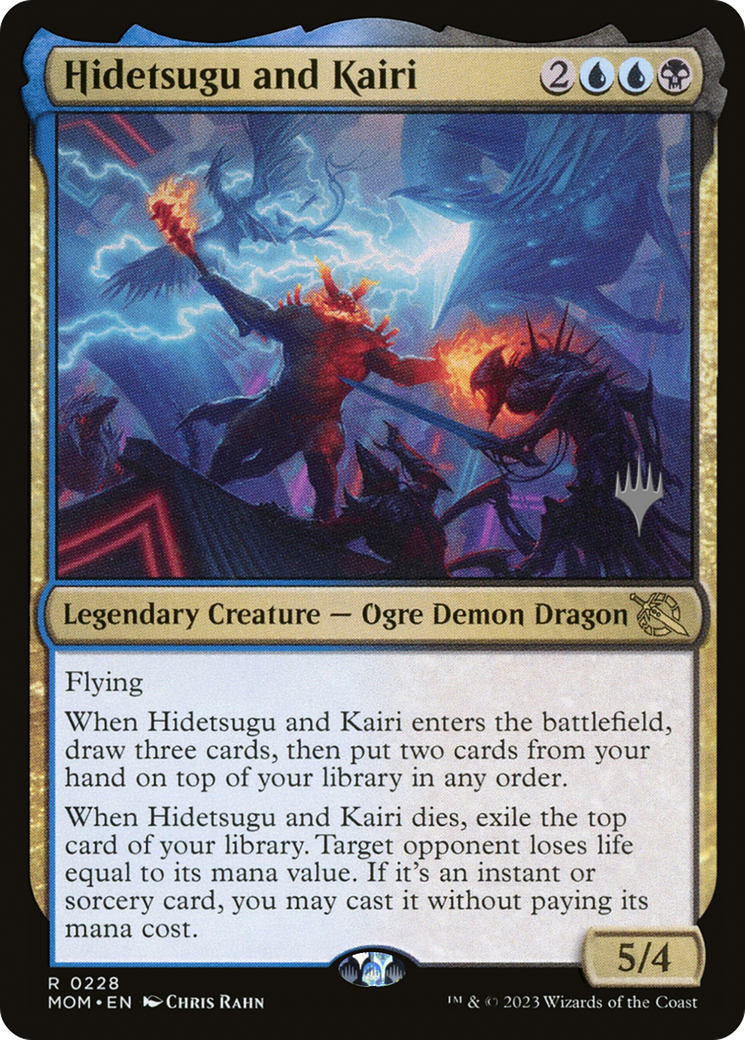 Hidetsugu and Kairi (Promo Pack) [March of the Machine Promos] | Jomio and Rueliete's Cards and Comics