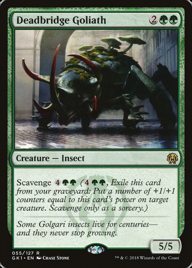 Deadbridge Goliath [Guilds of Ravnica Guild Kit] | Jomio and Rueliete's Cards and Comics