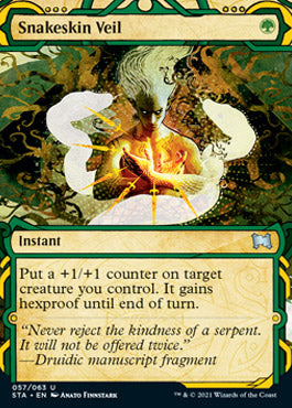 Snakeskin Veil [Strixhaven: School of Mages Mystical Archive] | Jomio and Rueliete's Cards and Comics