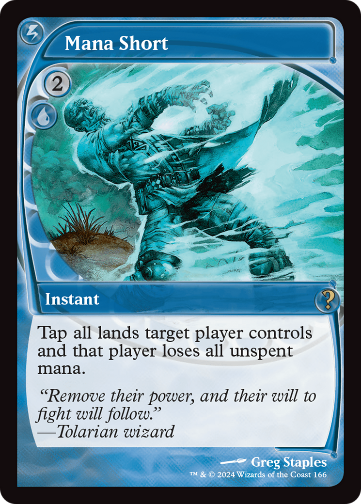 Mana Short (Future Sight) [Mystery Booster 2] | Jomio and Rueliete's Cards and Comics