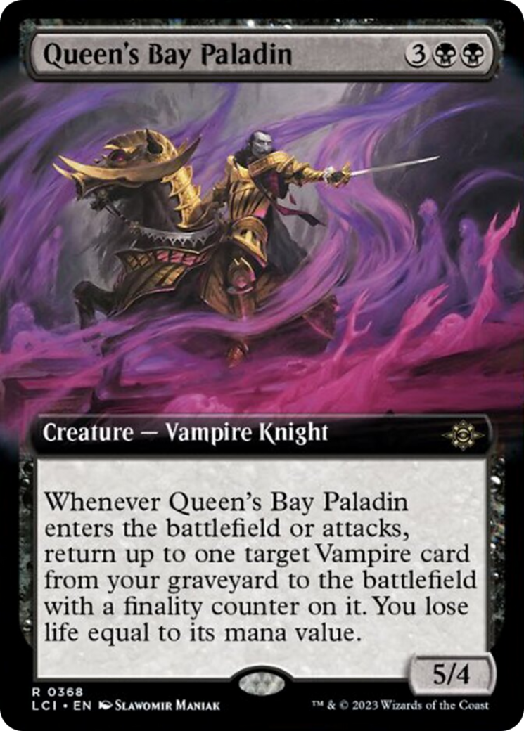 Queen's Bay Paladin (Extended Art) [The Lost Caverns of Ixalan] | Jomio and Rueliete's Cards and Comics