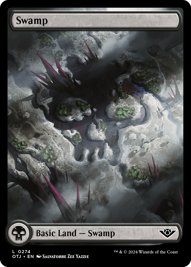 Swamp (0274) [Outlaws of Thunder Junction] | Jomio and Rueliete's Cards and Comics