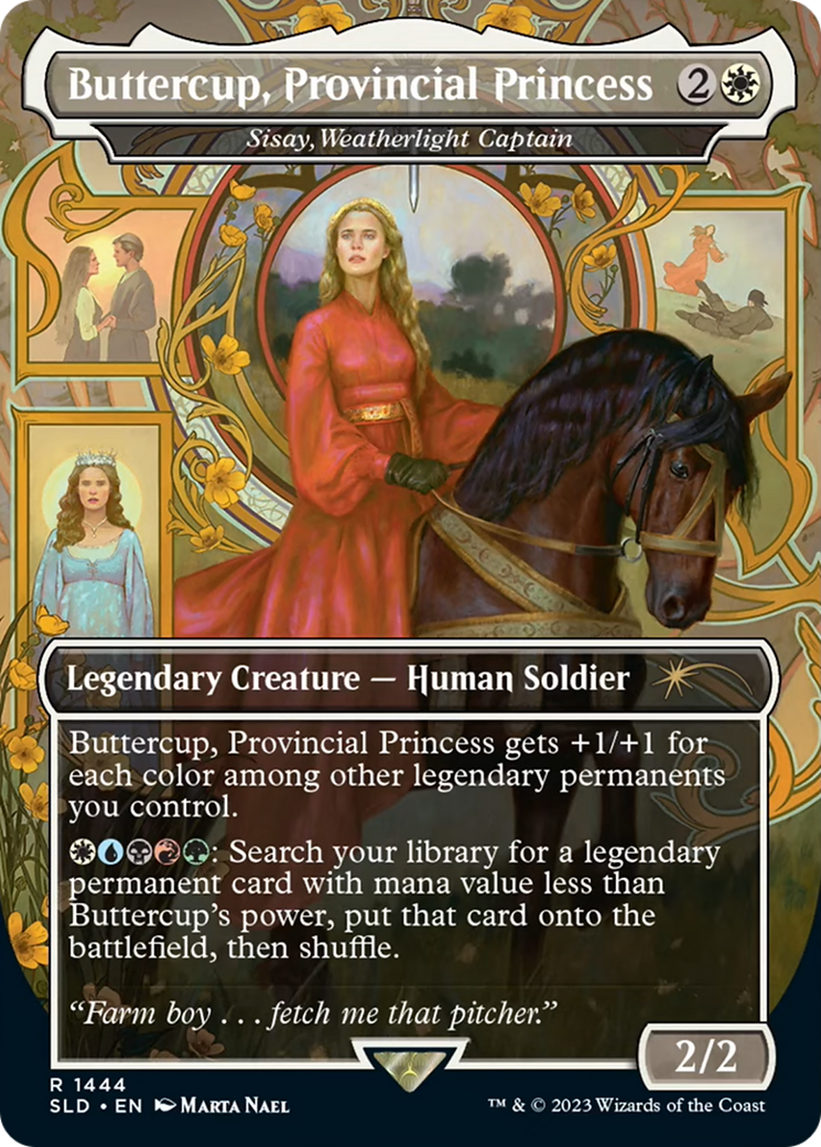Buttercup, Provincial Princess - Sisay, Weatherlight Captain [Secret Lair Drop Series] | Jomio and Rueliete's Cards and Comics