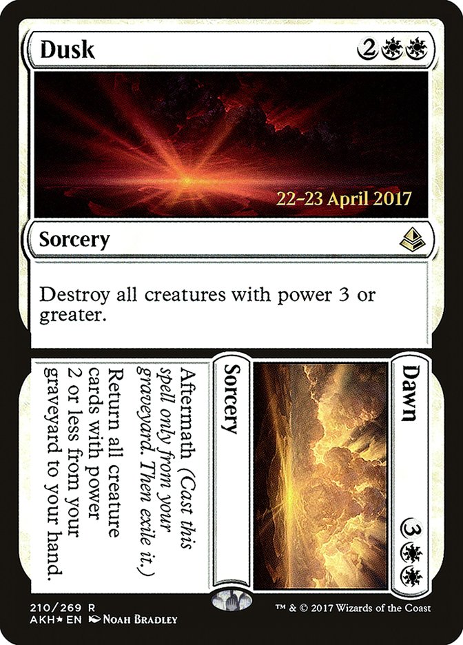 Dusk // Dawn [Amonkhet Prerelease Promos] | Jomio and Rueliete's Cards and Comics