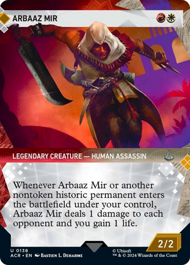 Arbaaz Mir (Showcase) [Assassin's Creed] | Jomio and Rueliete's Cards and Comics