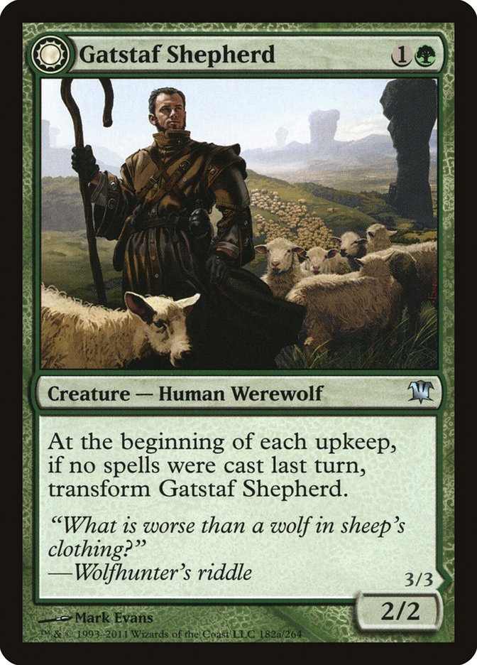 Gatstaf Shepherd // Gatstaf Howler [Innistrad] | Jomio and Rueliete's Cards and Comics