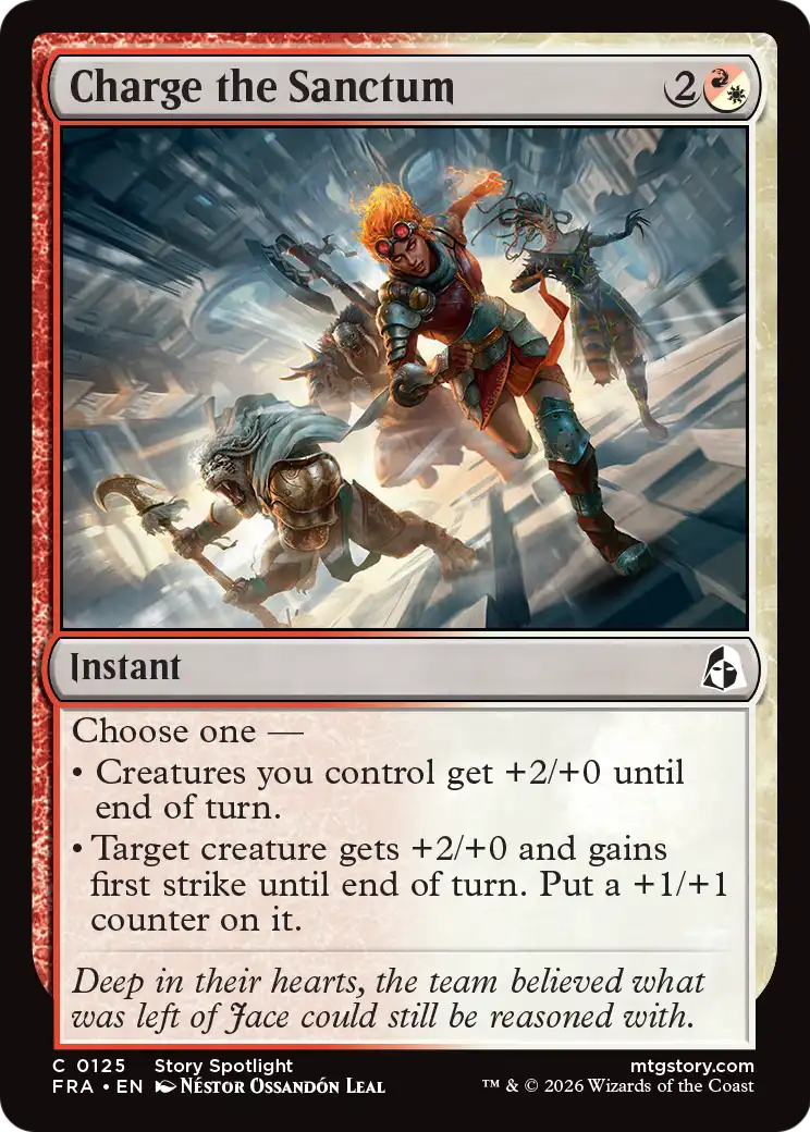 Charge the Sanctum [Reality Fracture] | Jomio and Rueliete's Cards and Comics