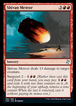 Shivan Meteor [Time Spiral Remastered] | Jomio and Rueliete's Cards and Comics