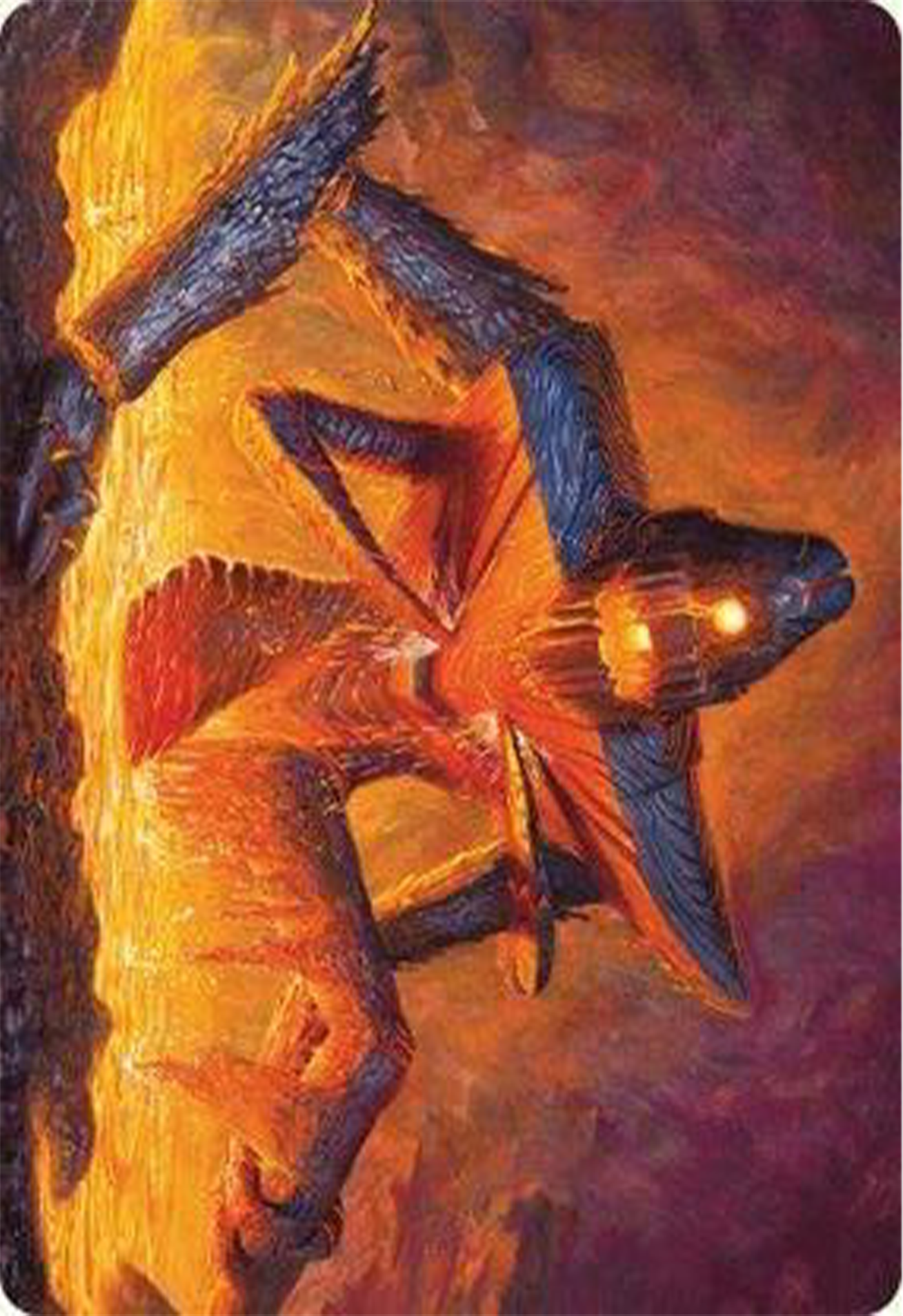 Molten Gatekeeper Art Card [Modern Horizons 3 Art Series] | Jomio and Rueliete's Cards and Comics