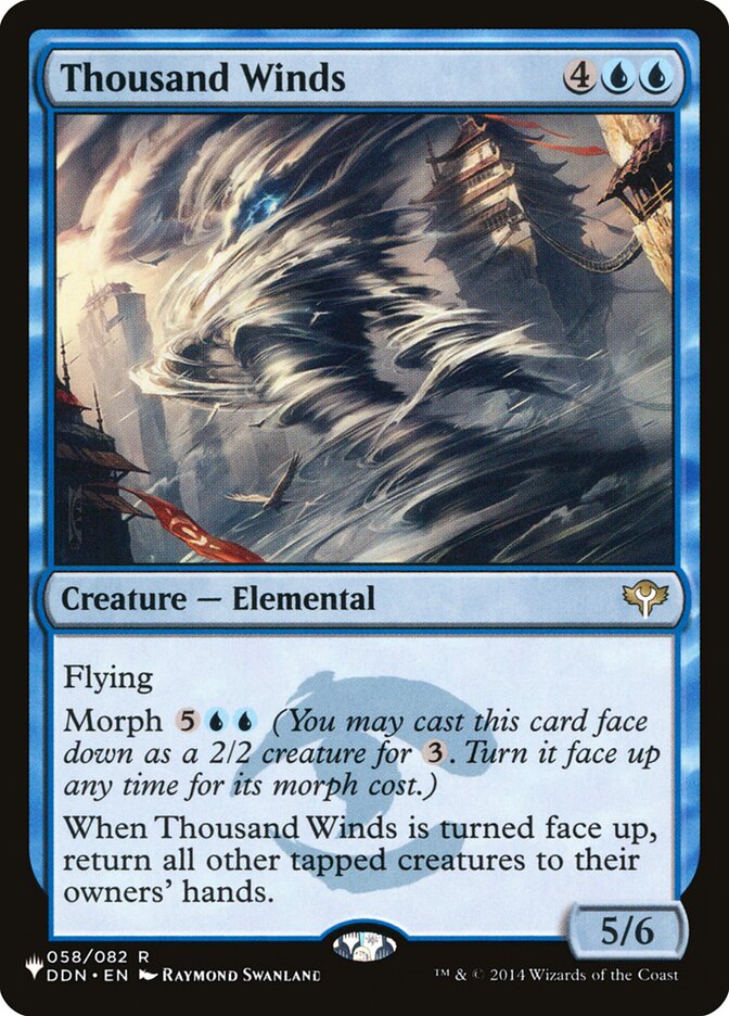 Thousand Winds [The List] | Jomio and Rueliete's Cards and Comics