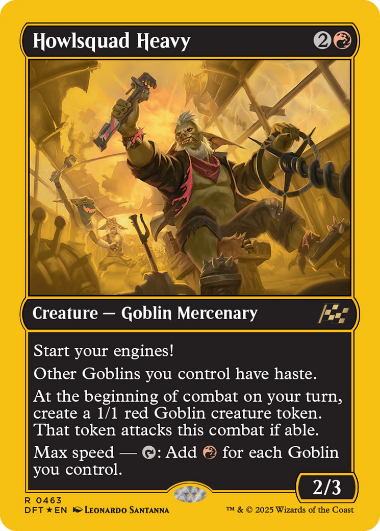 Howlsquad Heavy (First-Place Foil) [Aetherdrift] | Jomio and Rueliete's Cards and Comics