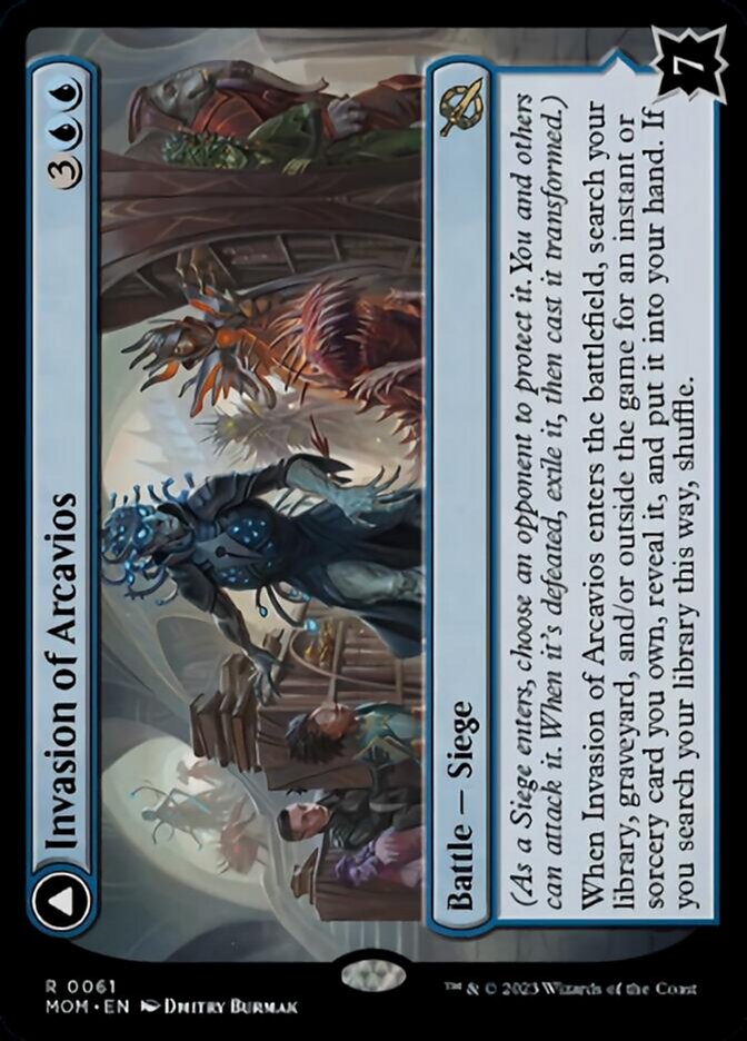 Invasion of Arcavios // Invocation of the Founders [March of the Machine] | Jomio and Rueliete's Cards and Comics