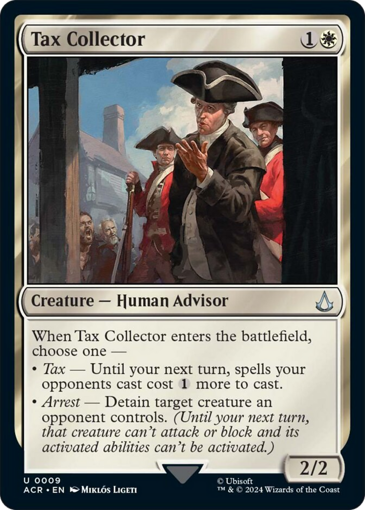 Tax Collector [Assassin's Creed] | Jomio and Rueliete's Cards and Comics