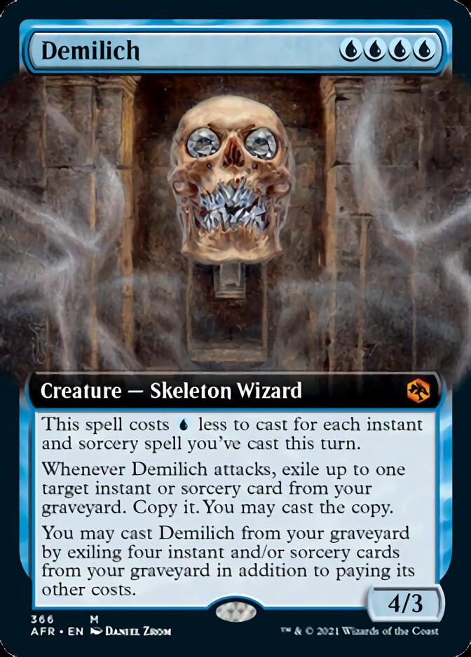 Demilich (Extended Art) [Dungeons & Dragons: Adventures in the Forgotten Realms] | Jomio and Rueliete's Cards and Comics
