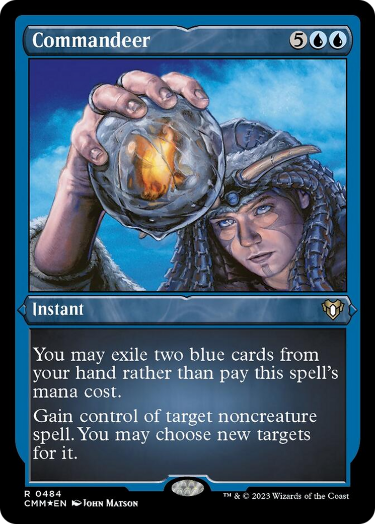 Commandeer (Foil Etched) [Commander Masters] | Jomio and Rueliete's Cards and Comics