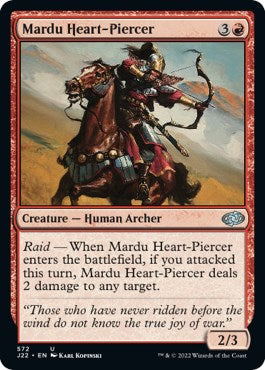 Mardu Heart-Piercer [Jumpstart 2022] | Jomio and Rueliete's Cards and Comics