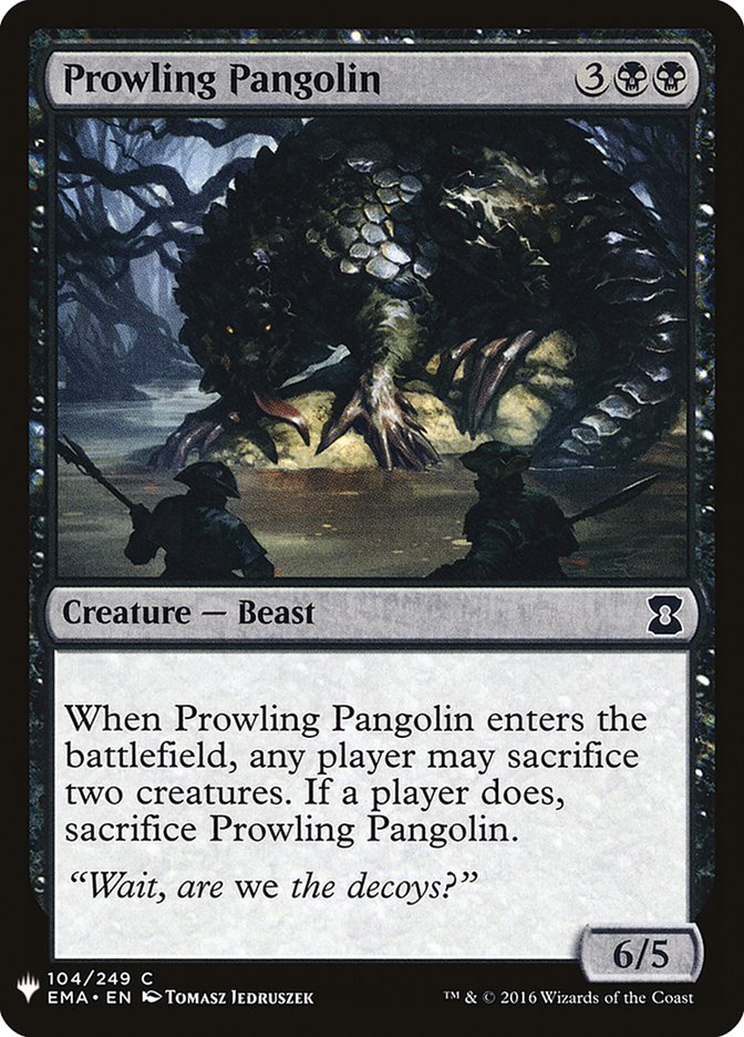 Prowling Pangolin [Mystery Booster] | Jomio and Rueliete's Cards and Comics