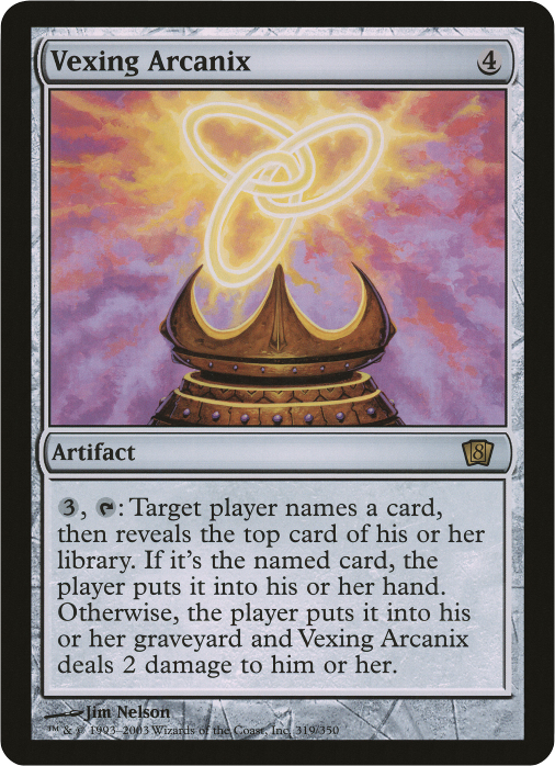 Vexing Arcanix (Oversized) [Eighth Edition Box Topper] | Jomio and Rueliete's Cards and Comics