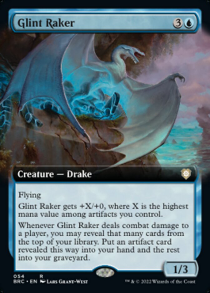 Glint Raker (Extended Art) [The Brothers' War Commander] | Jomio and Rueliete's Cards and Comics