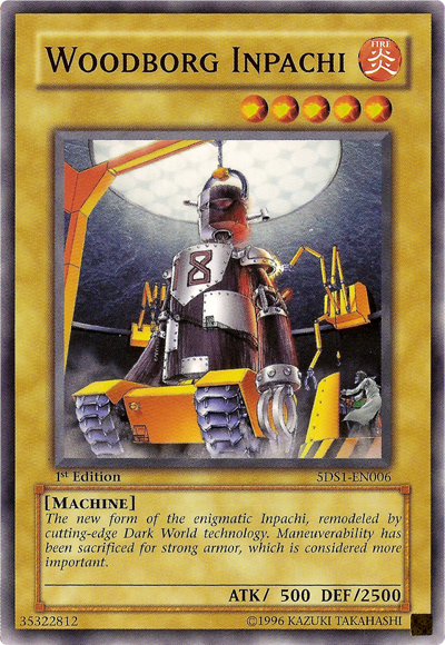 Woodborg Inpachi [5DS1-EN006] Common | Jomio and Rueliete's Cards and Comics