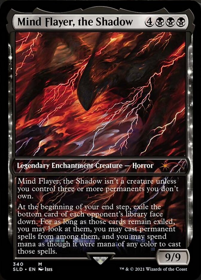 Mind Flayer, the Shadow [Secret Lair Drop Series] | Jomio and Rueliete's Cards and Comics