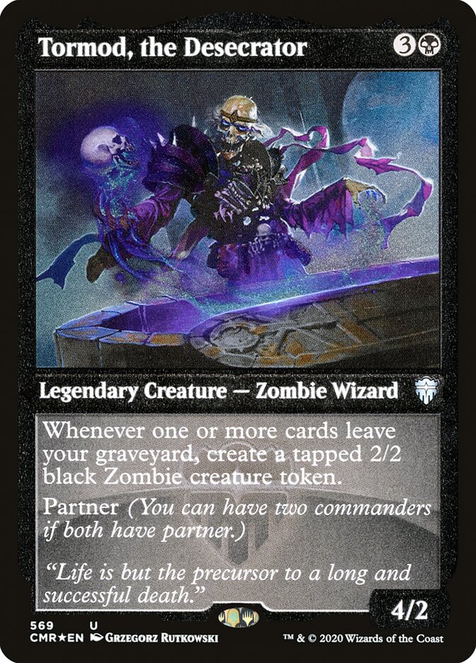 Tormod, the Desecrator (Etched) [Commander Legends] | Jomio and Rueliete's Cards and Comics