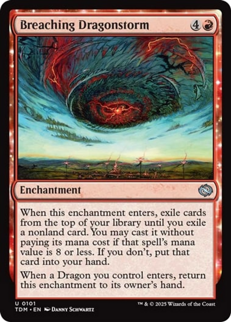 Breaching Dragonstorm [Tarkir: Dragonstorm] | Jomio and Rueliete's Cards and Comics