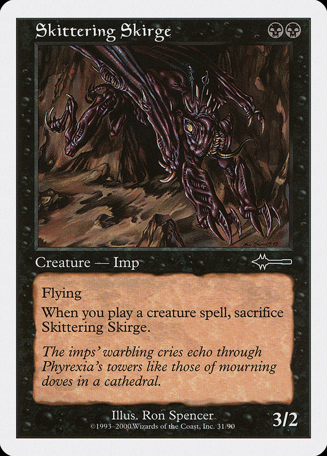 Skittering Skirge [Beatdown] | Jomio and Rueliete's Cards and Comics