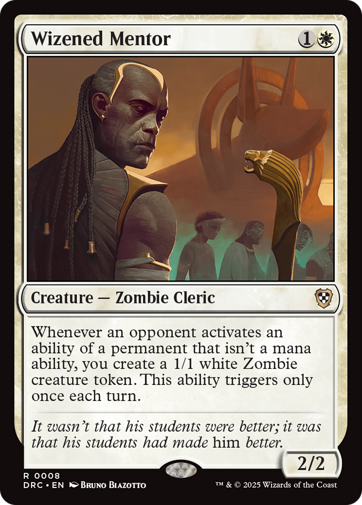 Wizened Mentor [Aetherdrift Commander] | Jomio and Rueliete's Cards and Comics