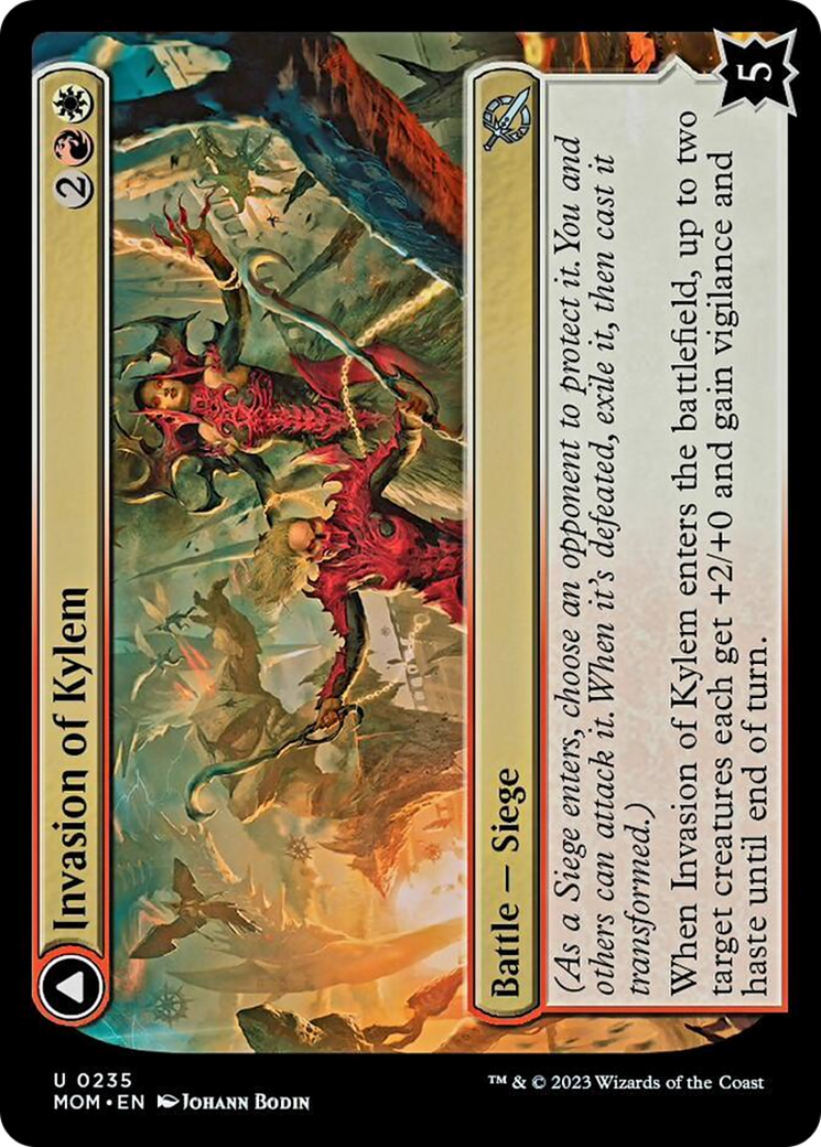 Invasion of Kylem // Valor's Reach Tag Team [March of the Machine] | Jomio and Rueliete's Cards and Comics