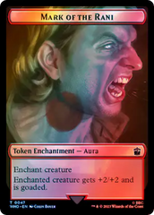 Human (0037) // Mark of the Rani Double-Sided Token (Surge Foil) [Doctor Who Tokens] | Jomio and Rueliete's Cards and Comics