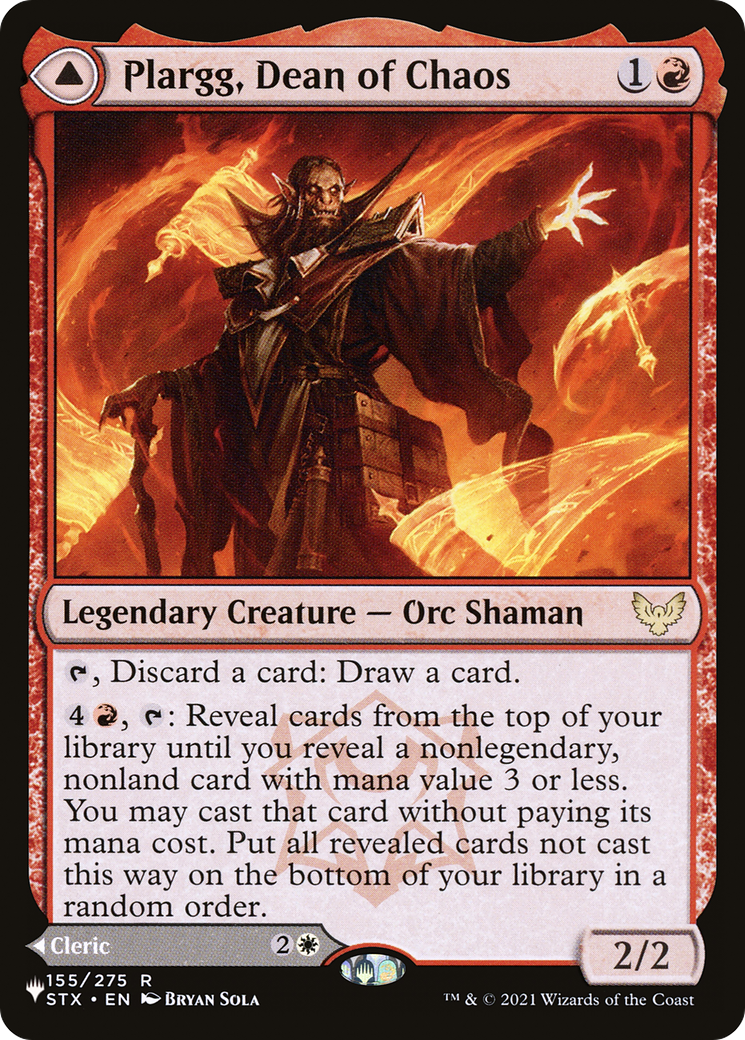 Plargg, Dean of Chaos // Augusta, Dean of Order [Secret Lair: From Cute to Brute] | Jomio and Rueliete's Cards and Comics