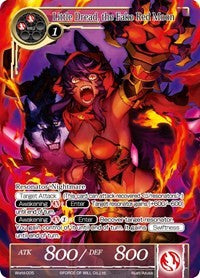 Little Dread, the Fake Red Moon (World-005) [Promo Cards] | Jomio and Rueliete's Cards and Comics