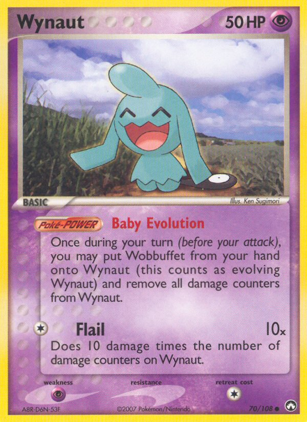 Wynaut (70/108) [EX: Power Keepers] | Jomio and Rueliete's Cards and Comics