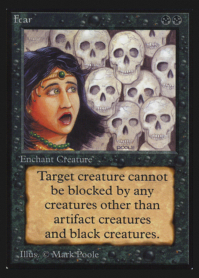 Fear [International Collectors' Edition] | Jomio and Rueliete's Cards and Comics