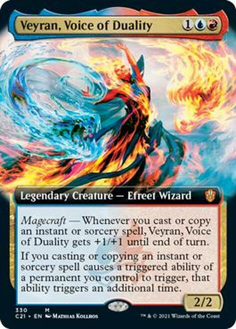 Veyran, Voice of Duality (Extended Art) [Commander 2021] | Jomio and Rueliete's Cards and Comics