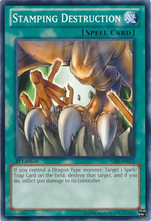 Stamping Destruction [SDBE-EN022] Common | Jomio and Rueliete's Cards and Comics